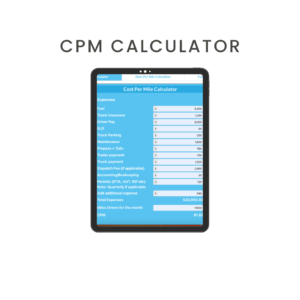 Cost Per Mile Calculator - Expert Assistance For Your Trucking ...